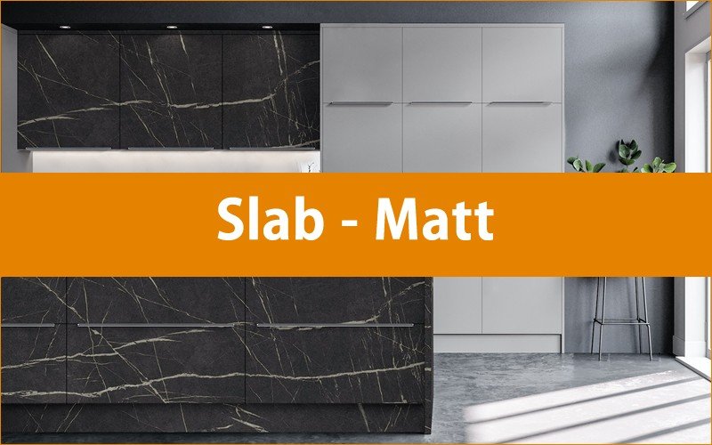 modern matt slab kitchens - Trade Kitchen Supplier Manchester