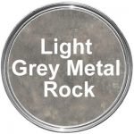 soho light grey metal rock